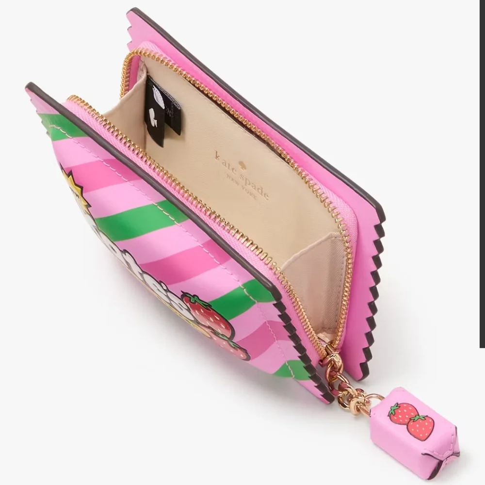 Kate Spade Bubble Gum 3D Small Card Holder